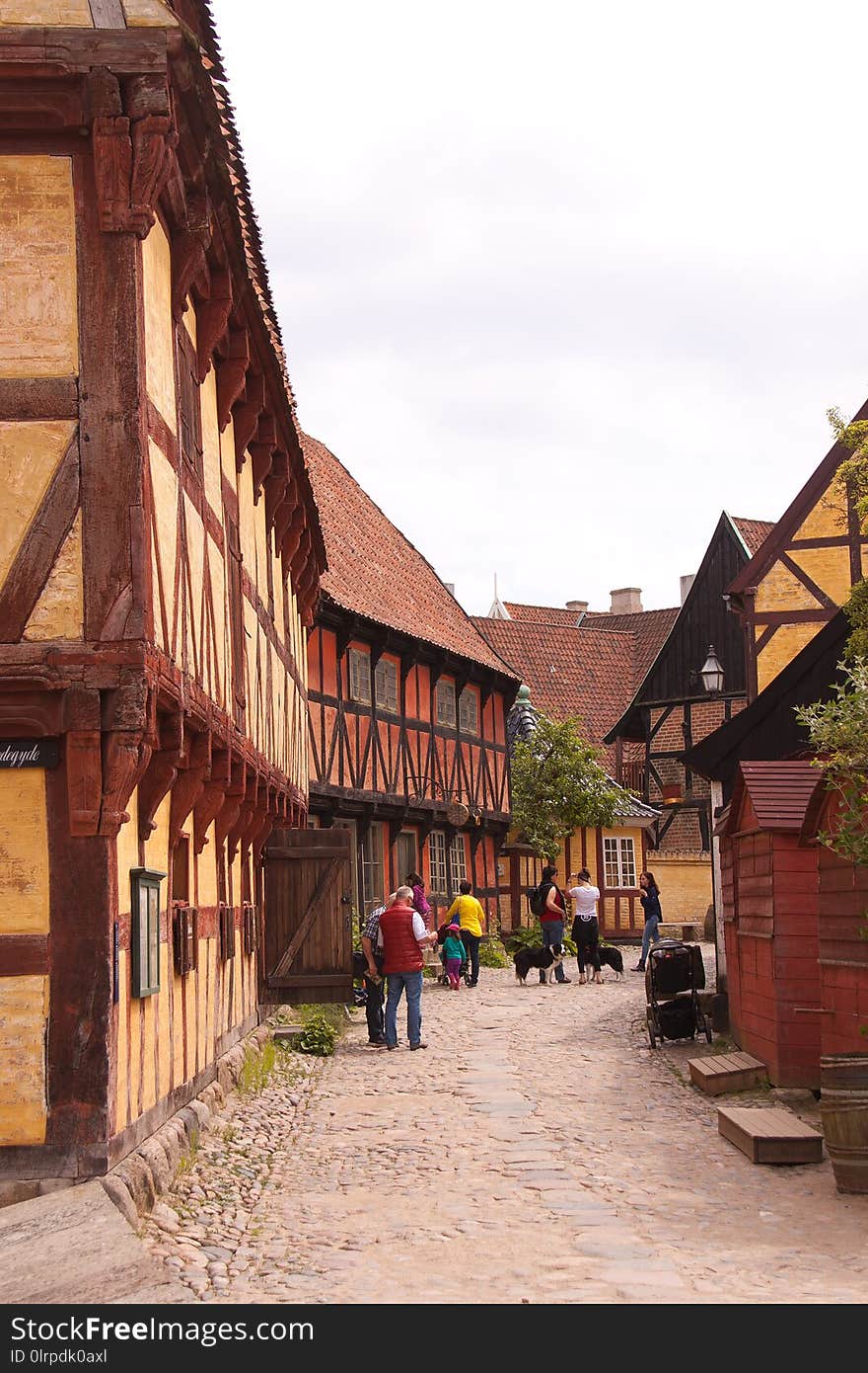 Town, Street, Sky, Historic Site