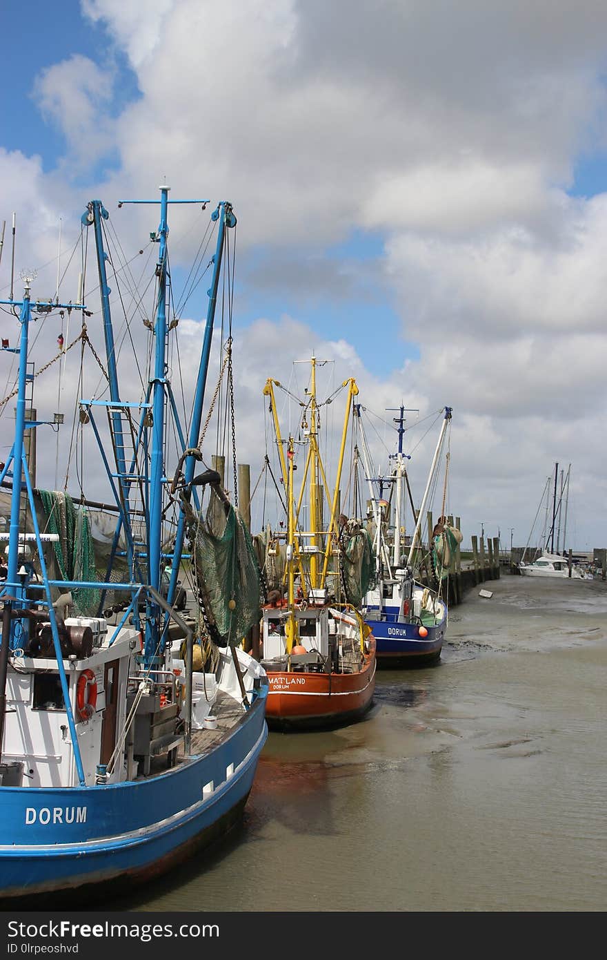 Waterway, Harbor, Boat, Ship