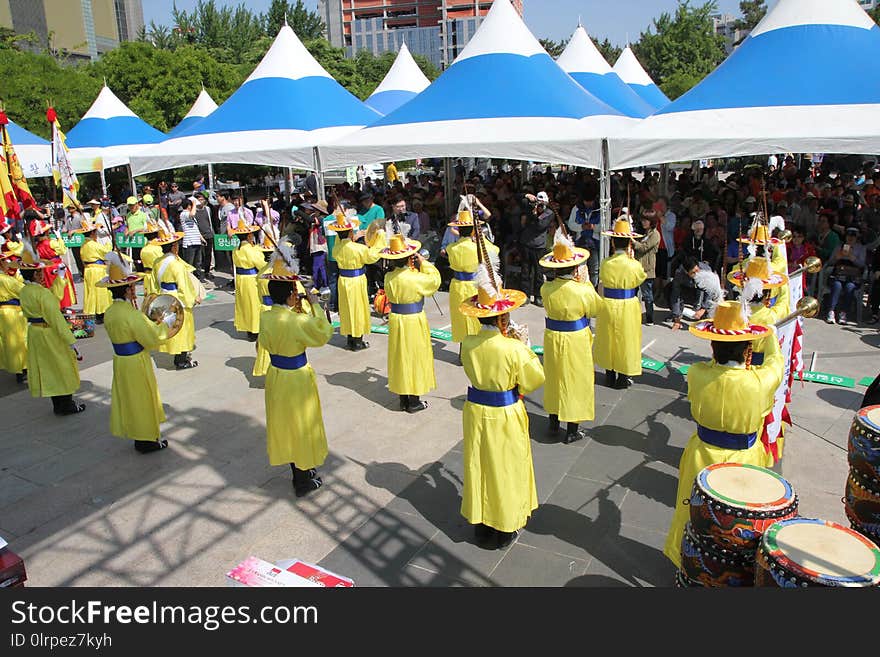 Yellow, Festival, Fête, Recreation