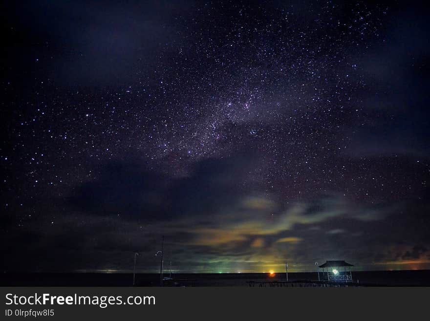 Sky, Nature, Atmosphere, Night