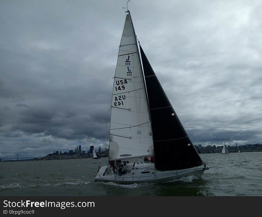 Sail, Sailboat, Dinghy Sailing, Water Transportation