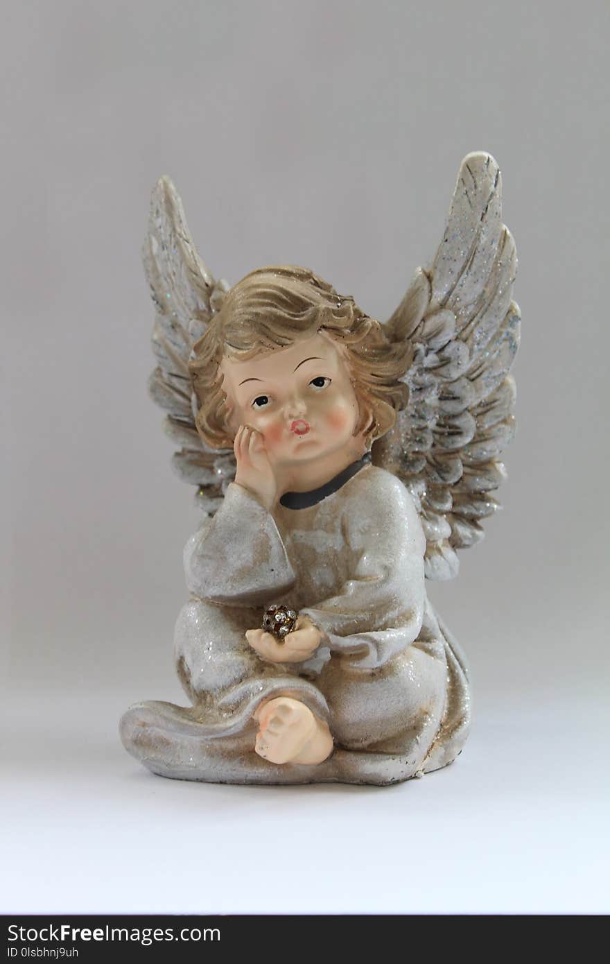 Figurine, Angel, Supernatural Creature, Doll