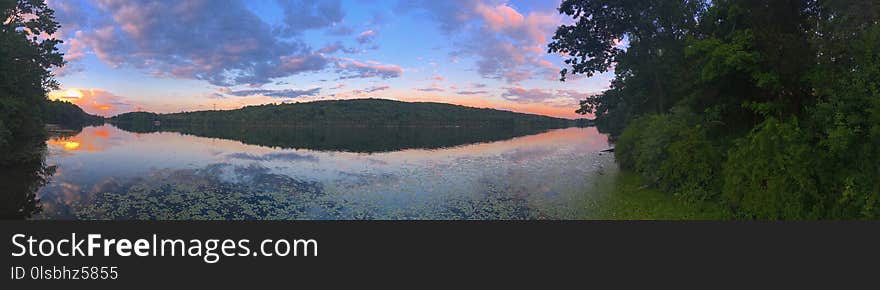 Reflection, Nature, Sky, Wilderness