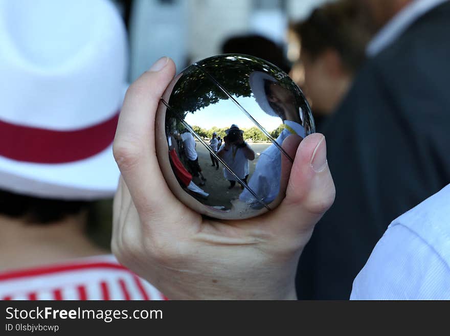 Hand, World, Globe