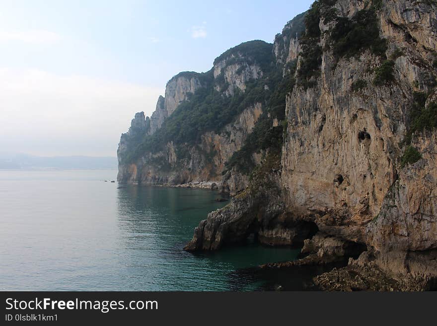 Coastal And Oceanic Landforms, Coast, Cliff, Sea