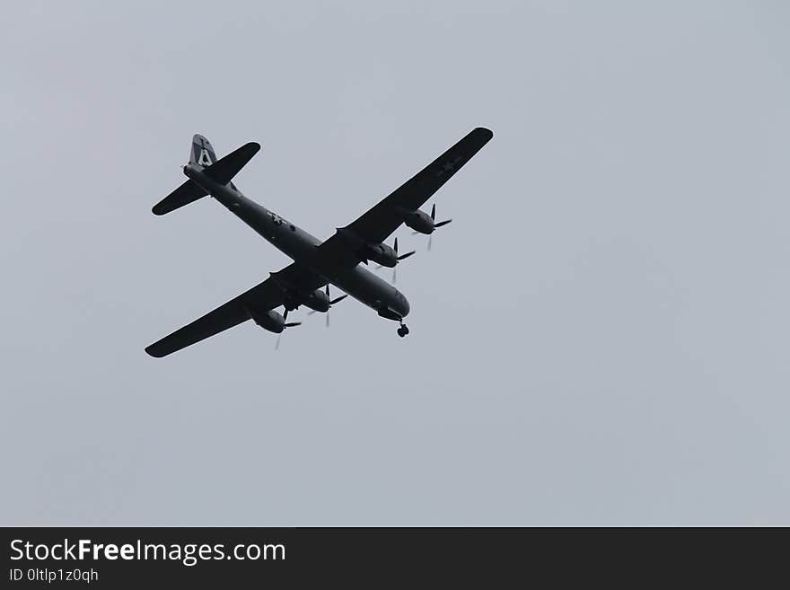 Airplane, Aircraft, Propeller, Flight