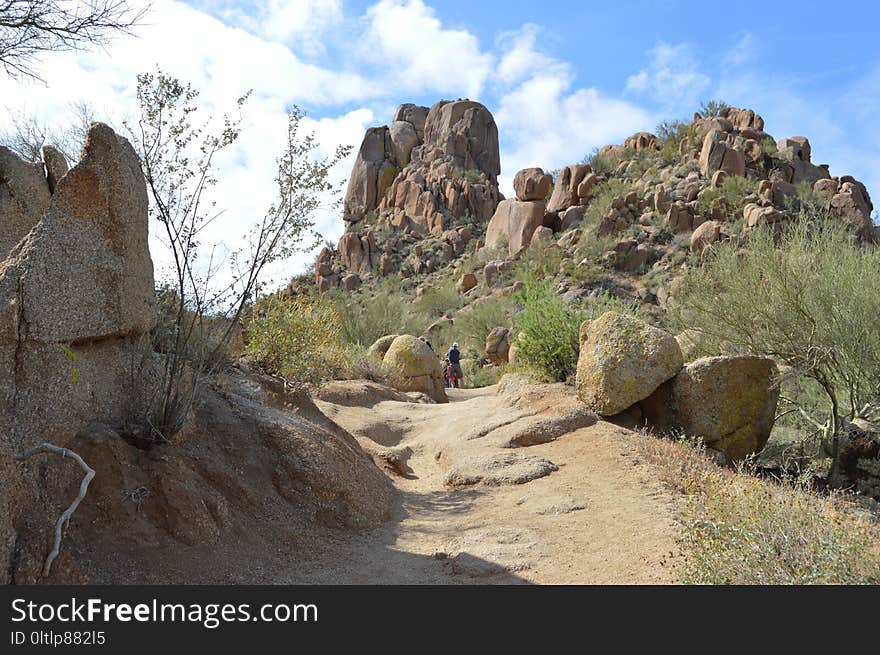 Rock, Wilderness, Badlands, Geology