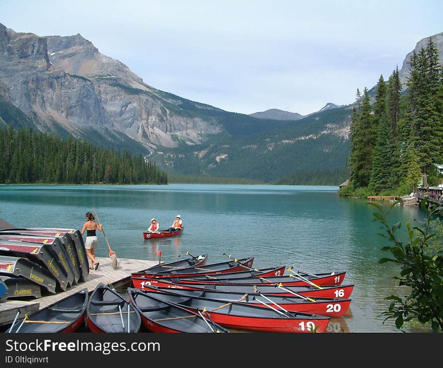 Lake, Nature, Wilderness, Mountain