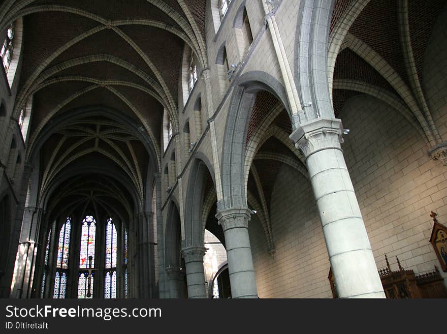 Arch, Medieval Architecture, Arcade, Column