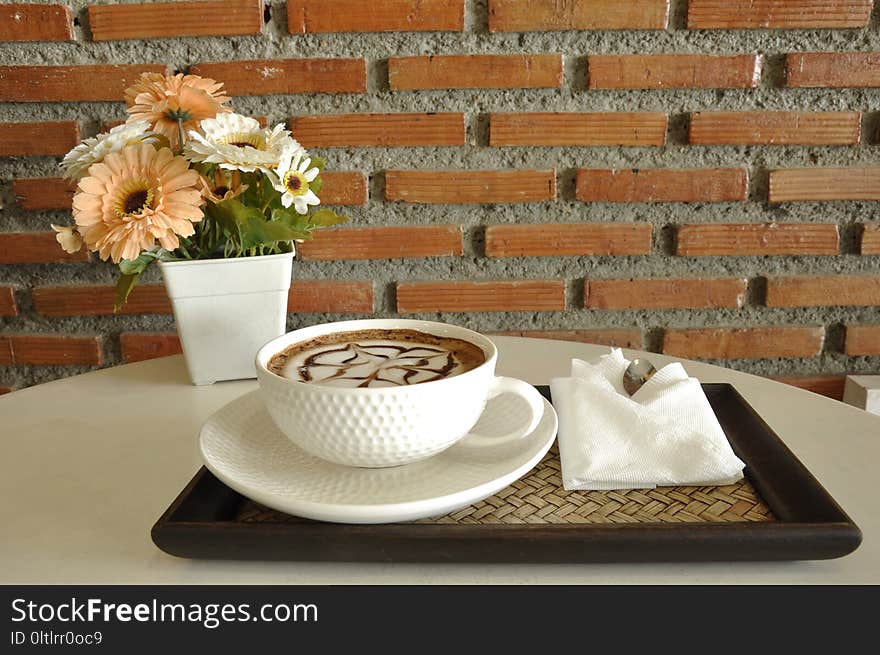 Coffee Cup, Tableware, Table, Ceramic