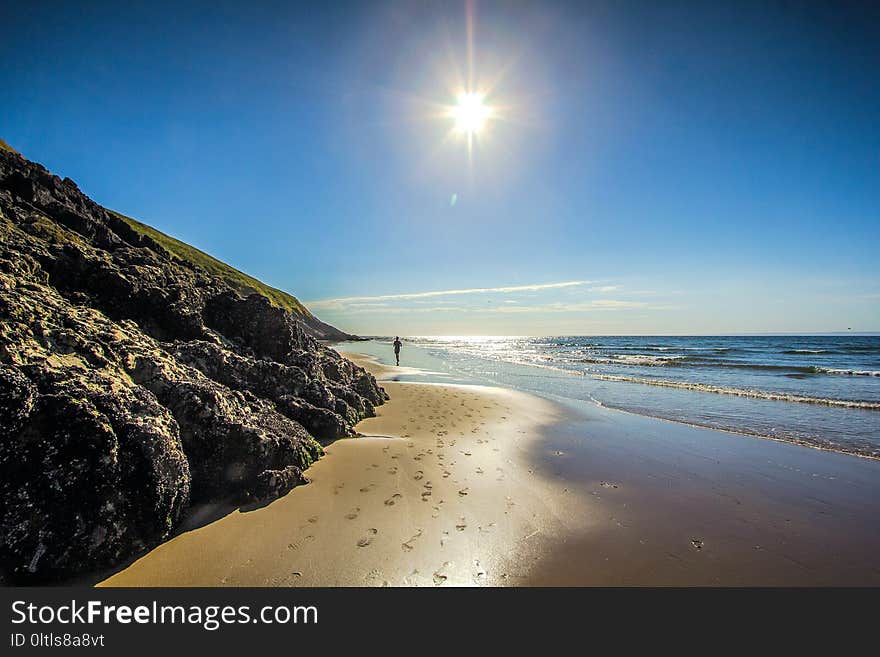 Sea, Sky, Body Of Water, Shore