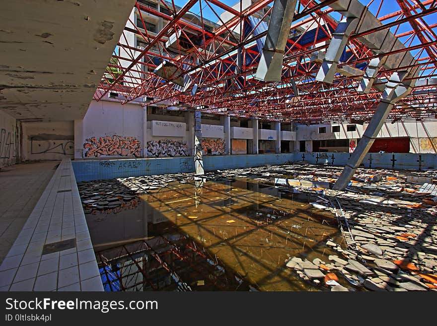 Structure, Sport Venue, Construction, Roof