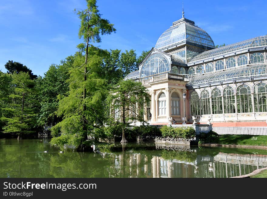 Reflection, Botanical Garden, Water, Tourist Attraction