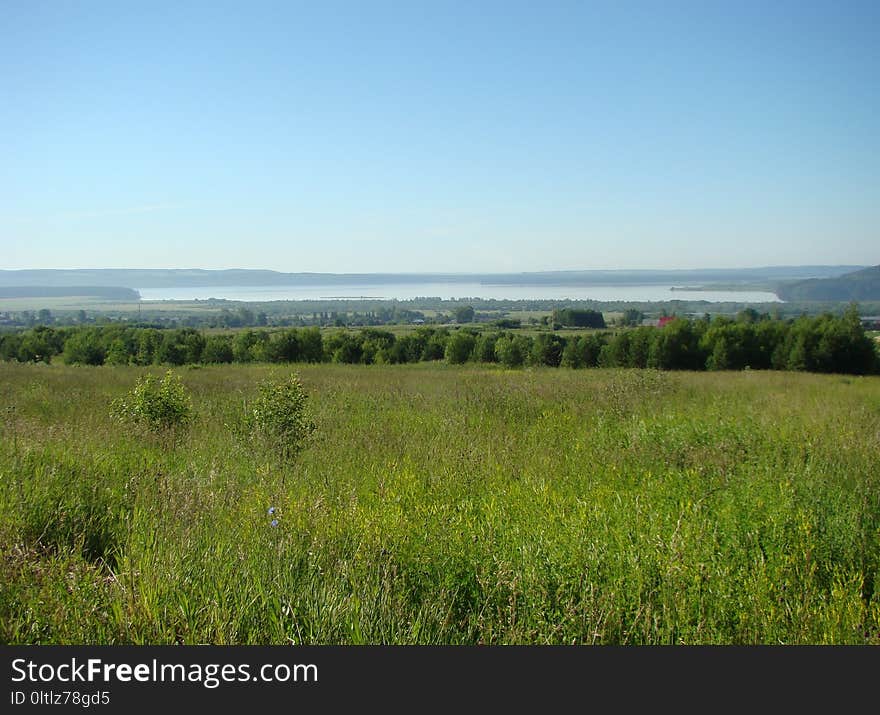 Grassland, Ecosystem, Prairie, Sky