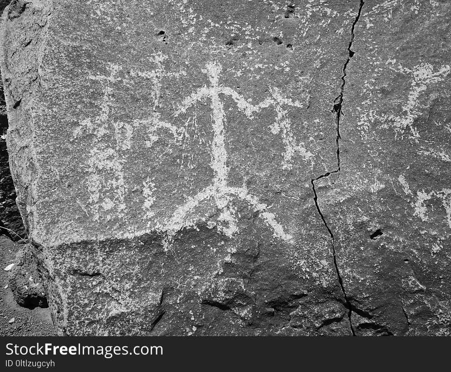 Black, Black And White, Monochrome Photography, Wall