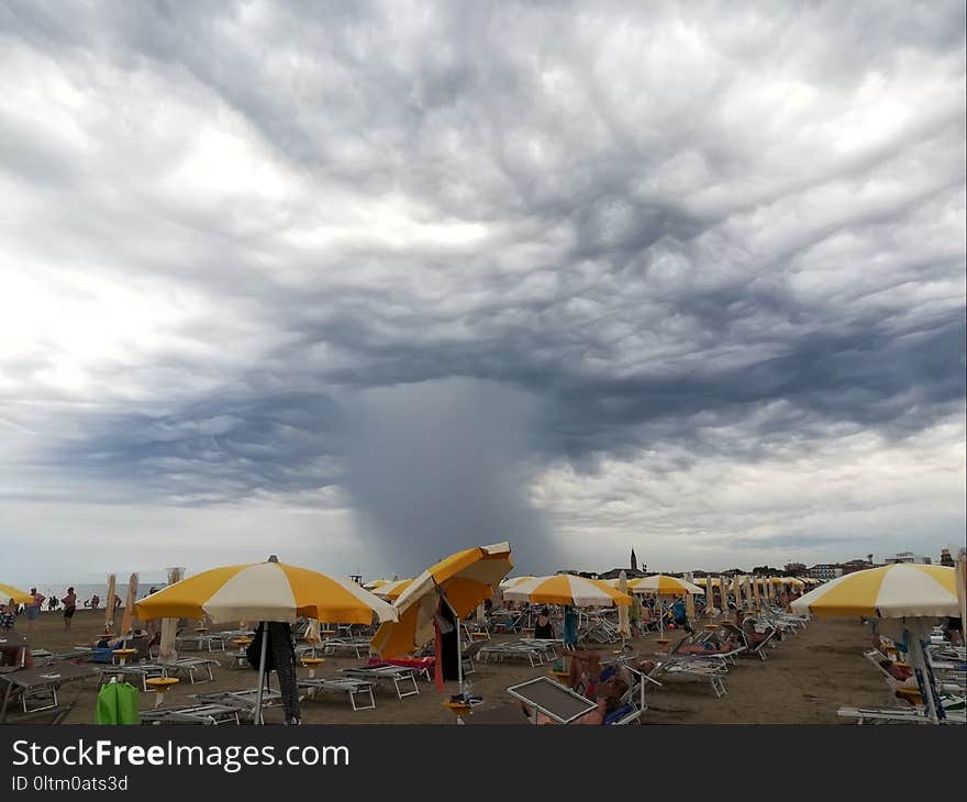 Cloud, Sky, Horizon, Meteorological Phenomenon