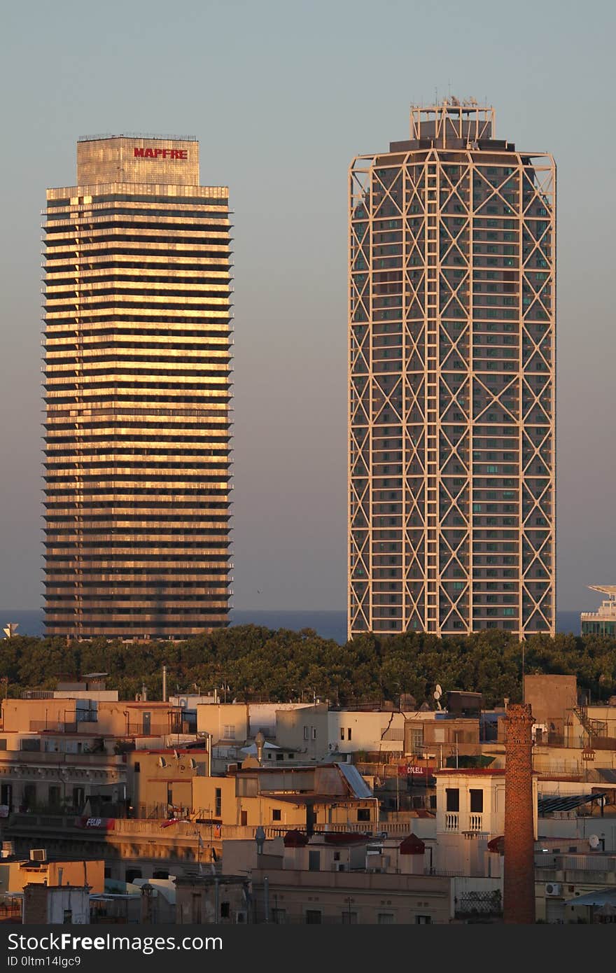 Skyscraper, Tower Block, Urban Area, Building