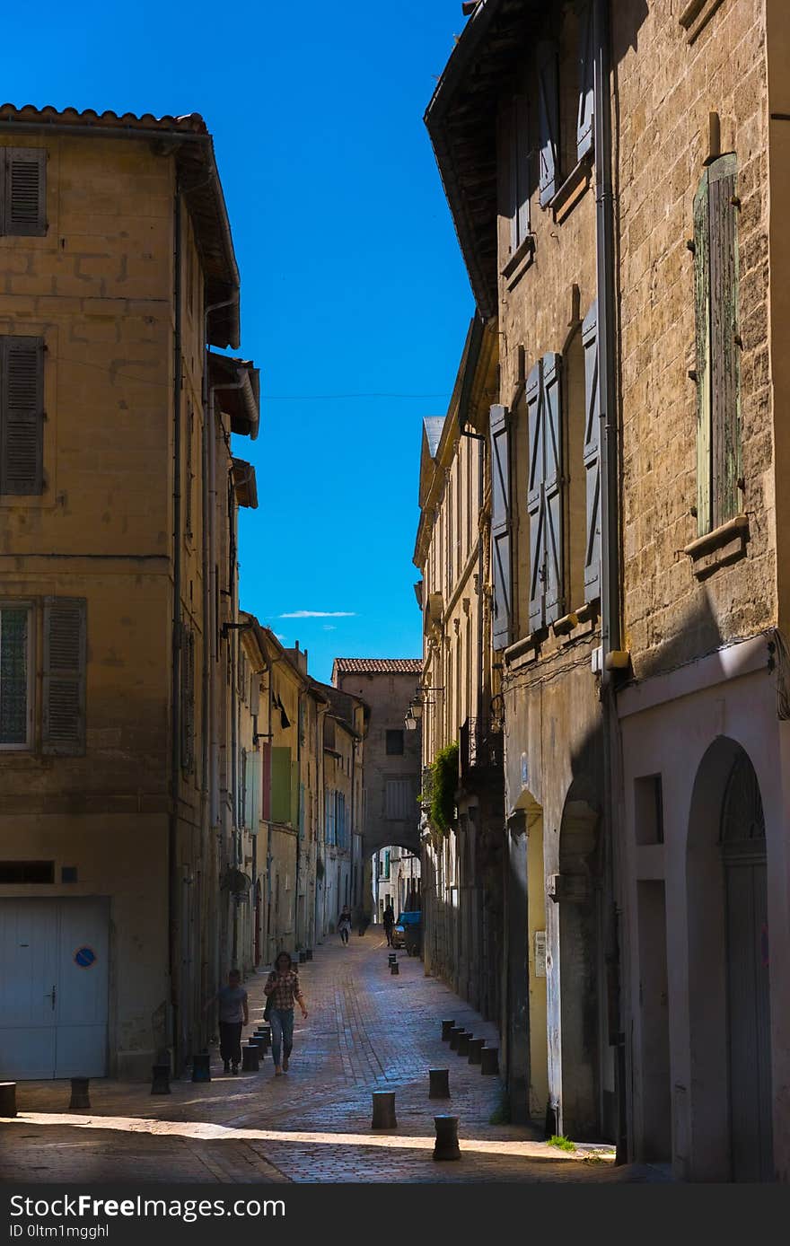 Town, Neighbourhood, Sky, Street