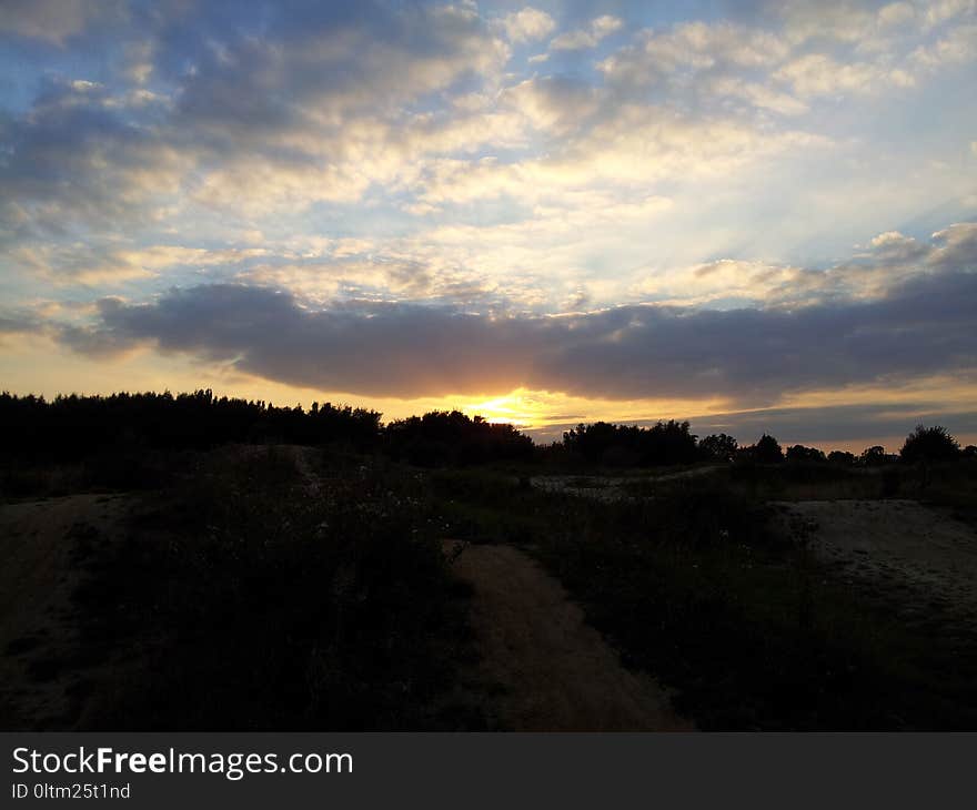 Sky, Cloud, Horizon, Dawn