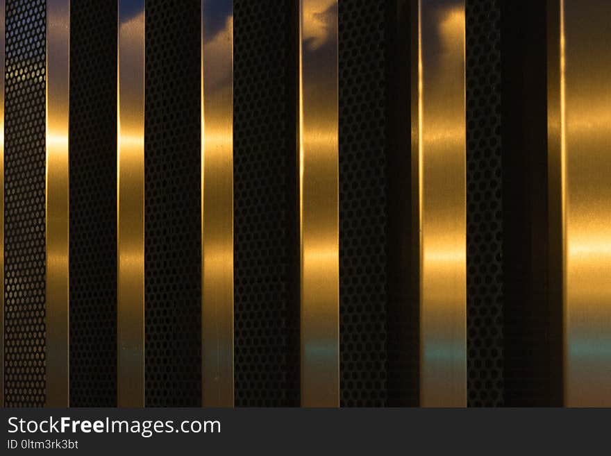 Light, Metal, Pattern, Line