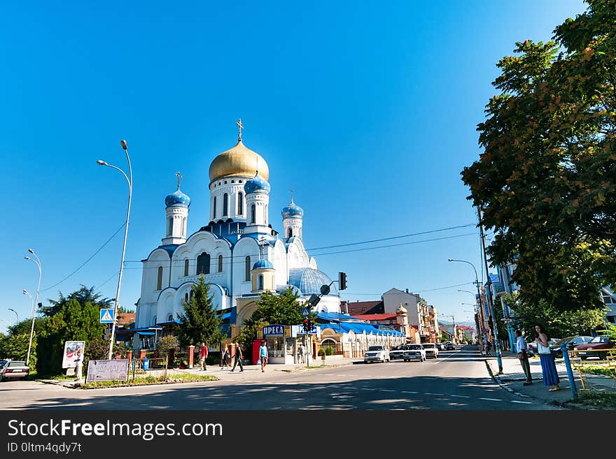 Sky, Landmark, Place Of Worship, Building