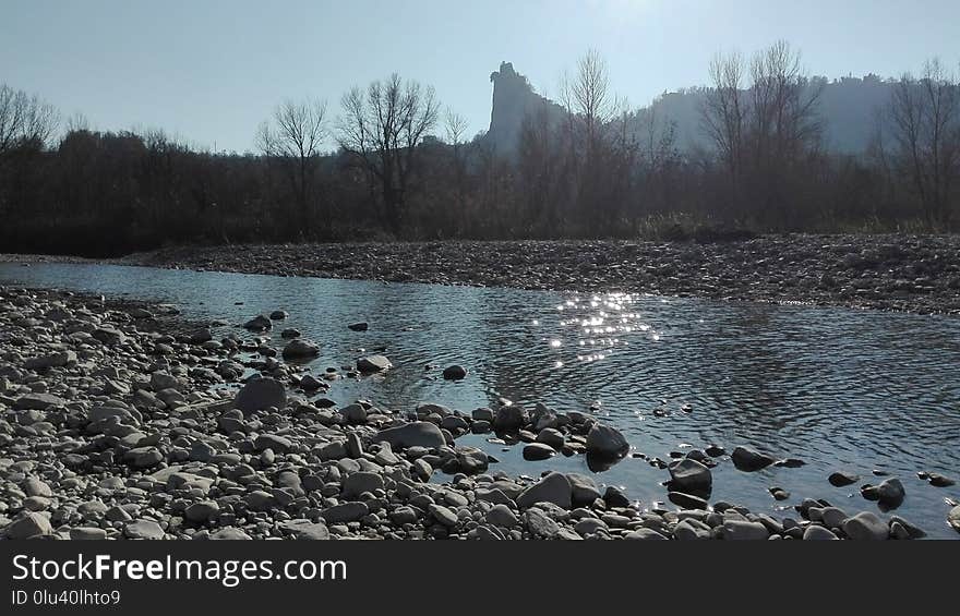 Water, River, Lake, Reflection