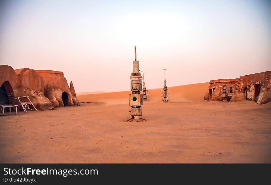 Sky, Desert, Sahara, Historic Site