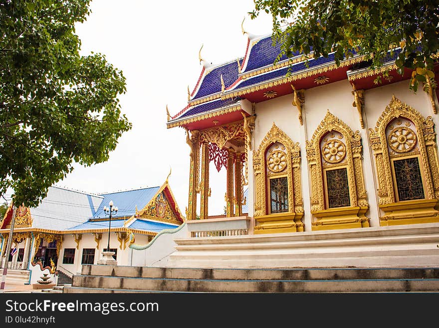 Place Of Worship, Landmark, Wat, Building