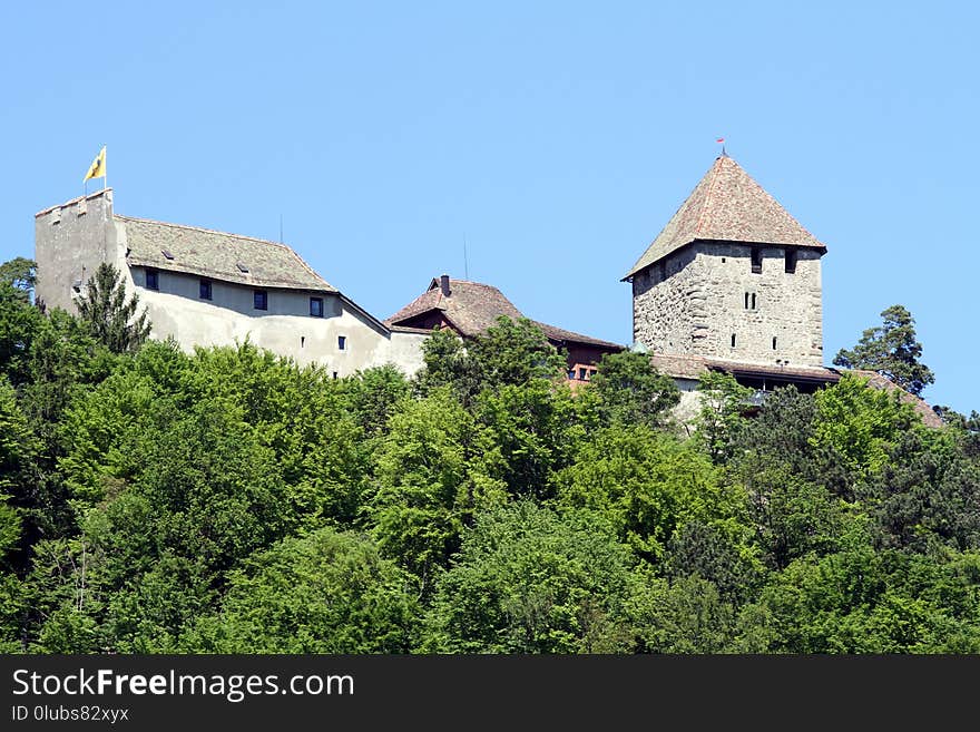 Sky, Castle, Tree, Building
