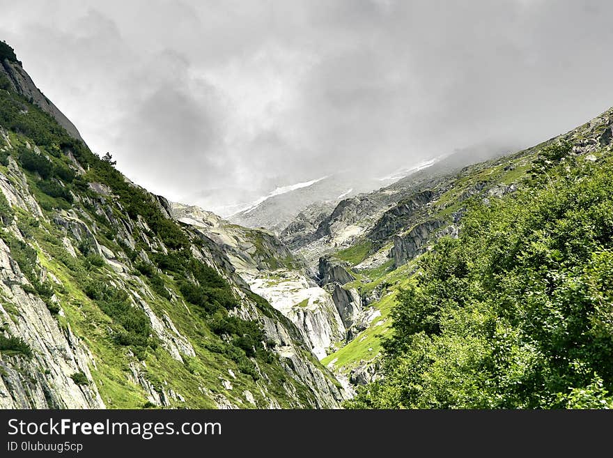 Mountainous Landforms, Nature, Mountain, Sky