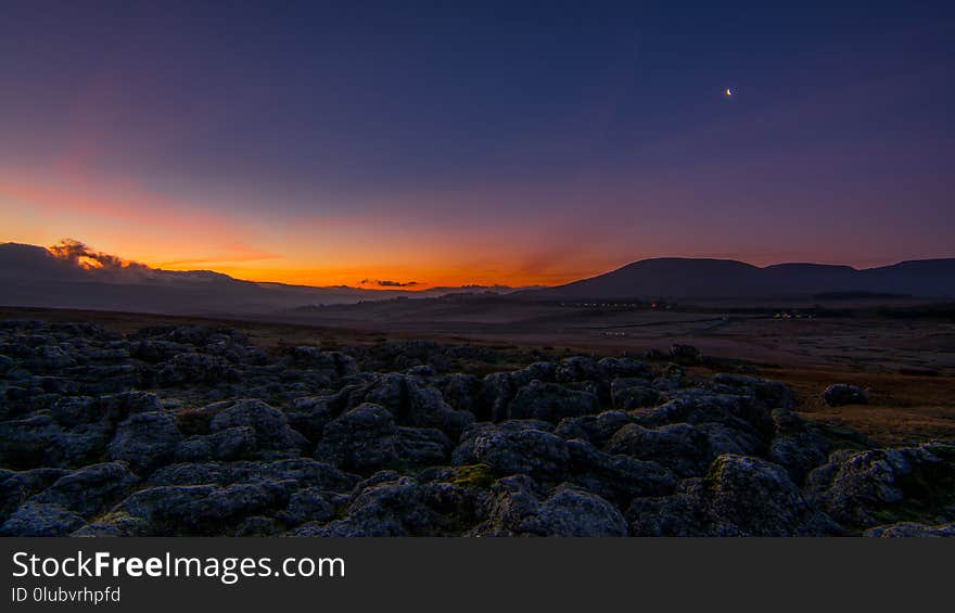 Sky, Horizon, Dawn, Sunrise