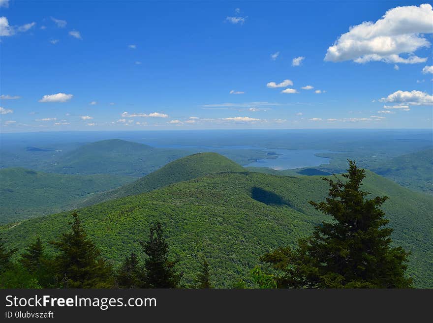 Highland, Sky, Ridge, Mount Scenery