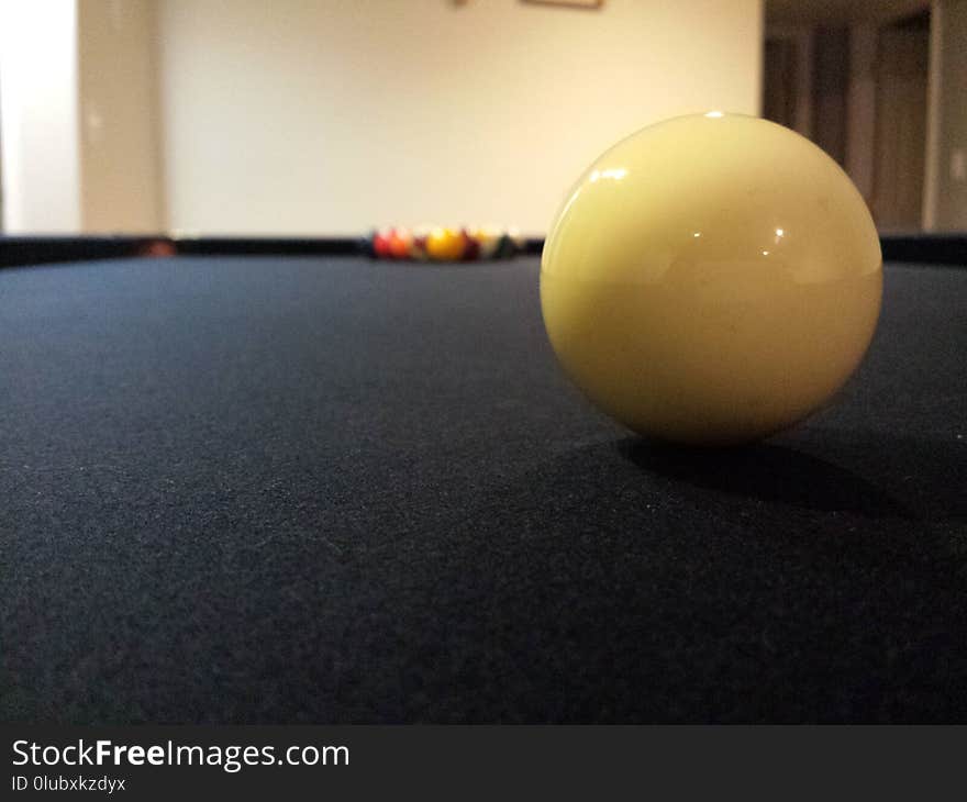 Billiard Ball, Indoor Games And Sports, Pool, Eight Ball