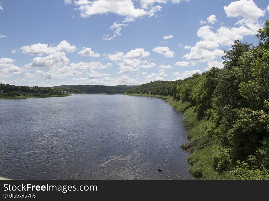 River, Water Resources, Nature Reserve, Sky