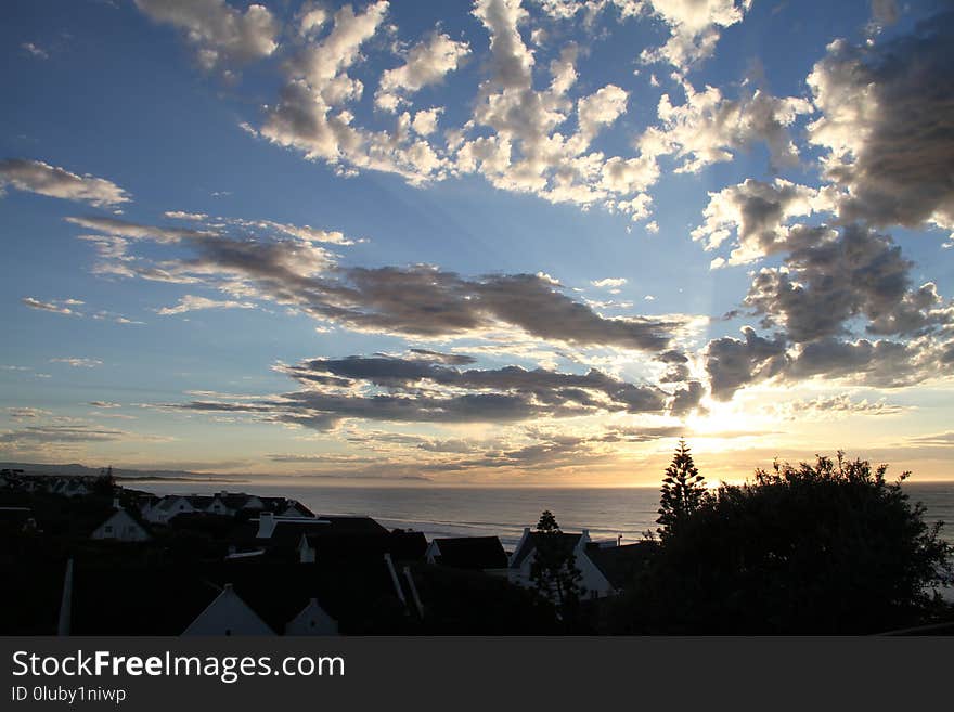 Sky, Cloud, Horizon, Sunset