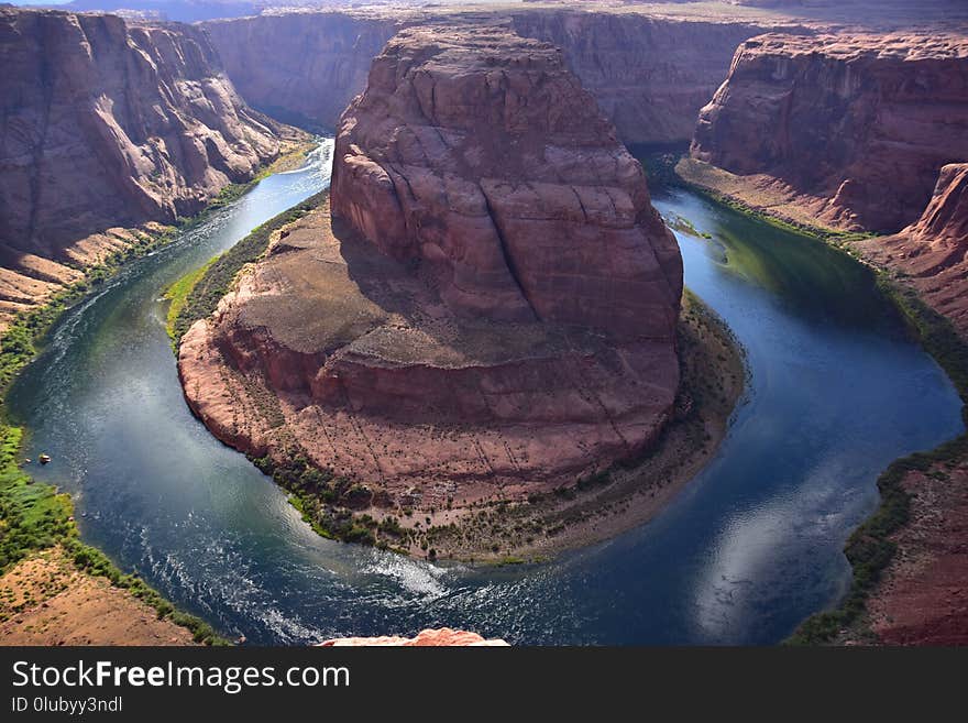 Aerial Photography, Canyon, National Park, Escarpment