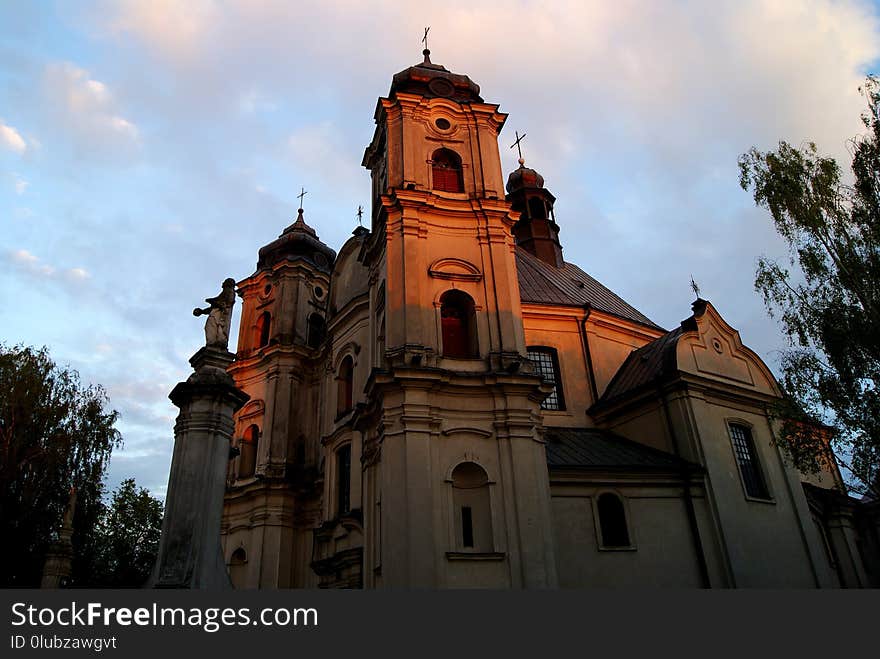 Sky, Building, Church, Place Of Worship