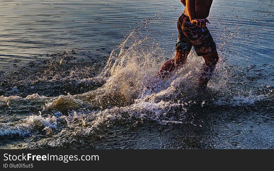 Water, Sea, Wave, Fun