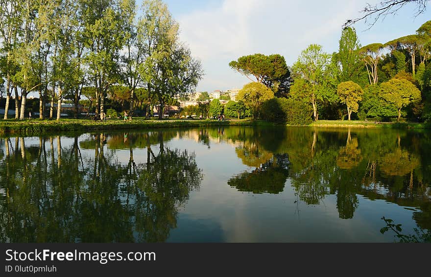 Reflection, Waterway, Nature, Water