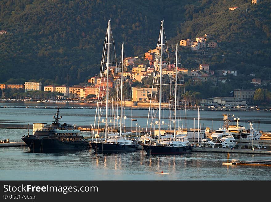 Ship, Harbor, Port, Marina