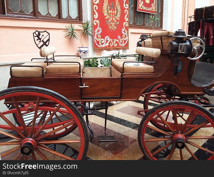 Carriage, Cart, Wagon, Vehicle