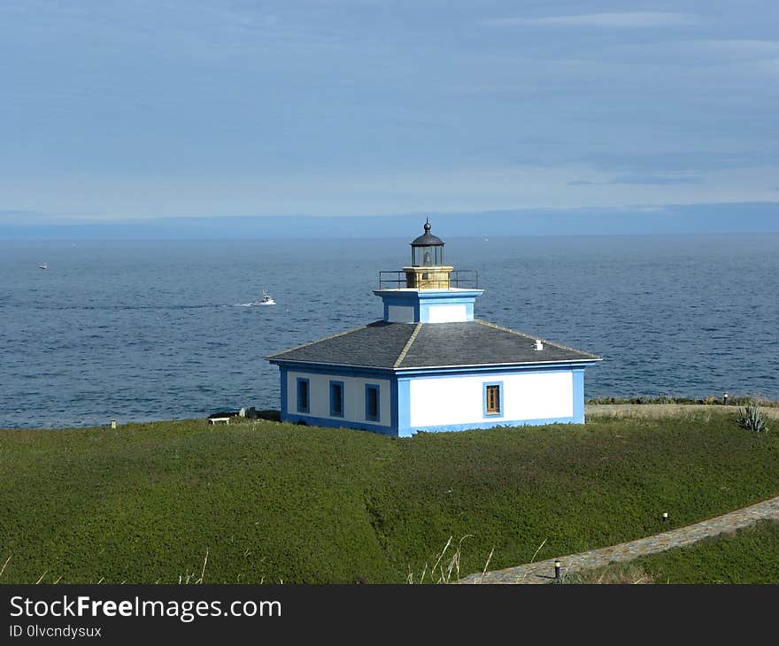 Lighthouse, Tower, Promontory, Sky