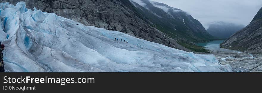 Glacier, Glacial Lake, Wilderness, Glacial Landform