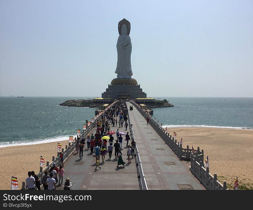 Monument, Statue, Sea, Tourism