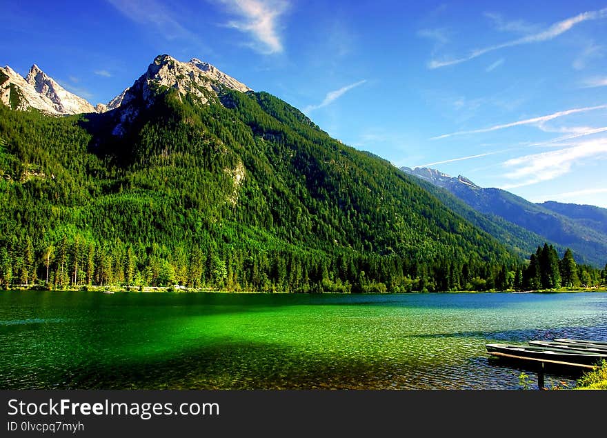 Nature, Mount Scenery, Sky, Lake