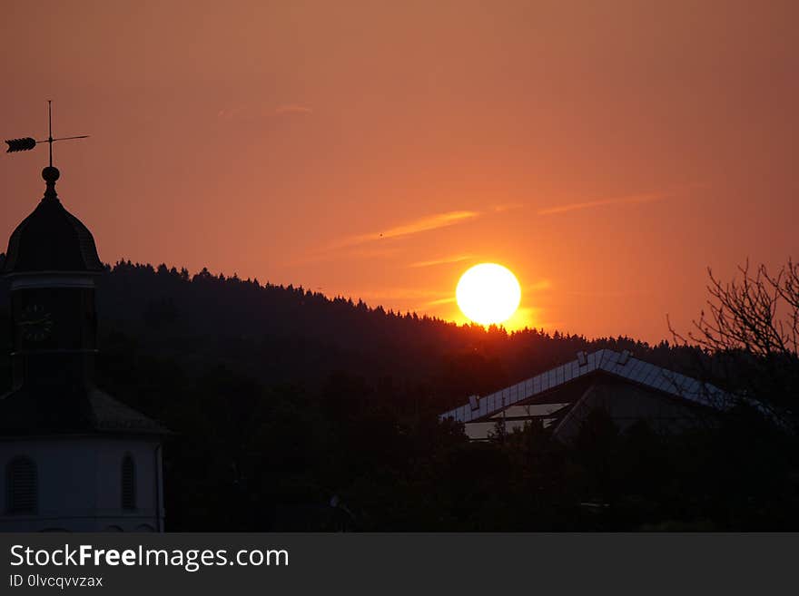 Sky, Sunrise, Sunset, Sun