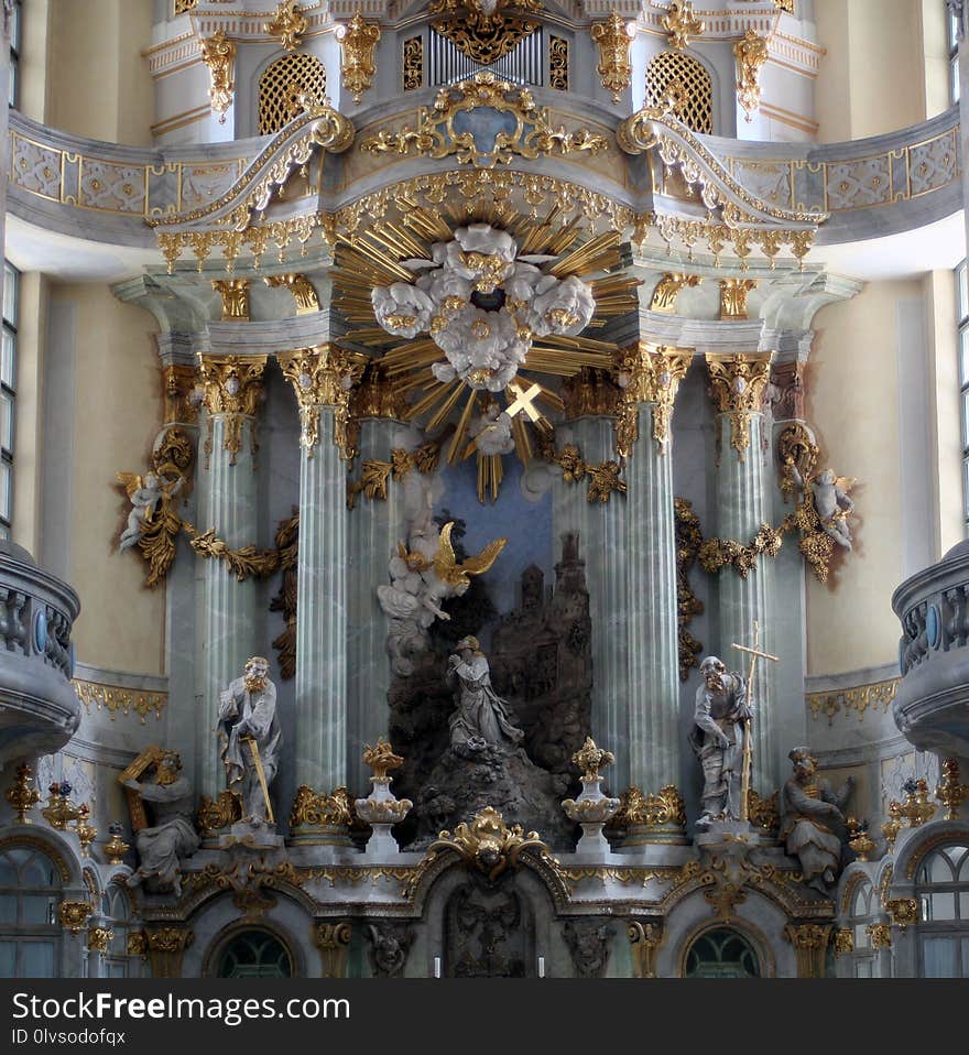 Altar, Sculpture, Church, Tourist Attraction