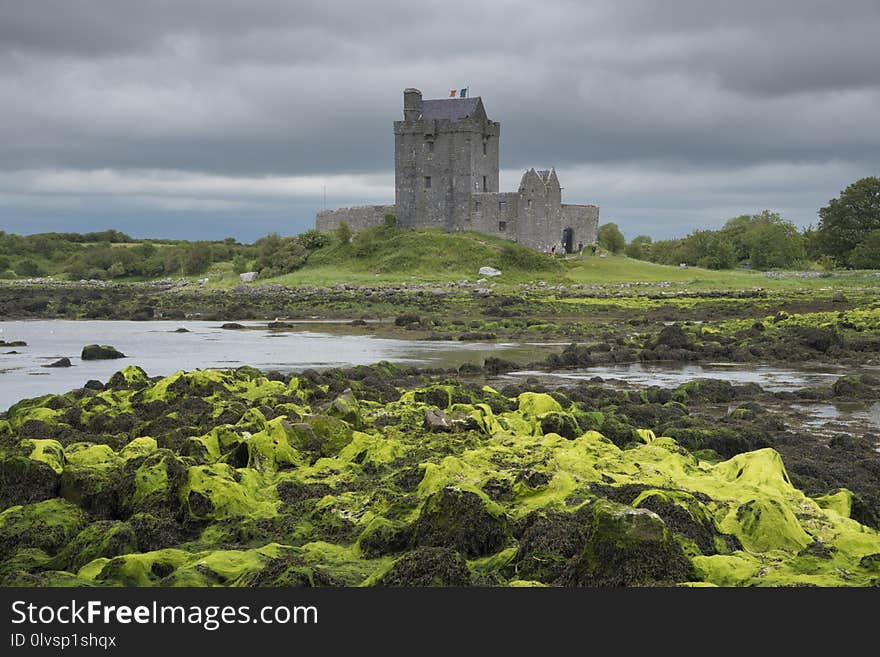 Highland, Castle, Loch, Building