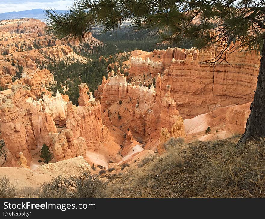 Badlands, Canyon, Rock, Formation