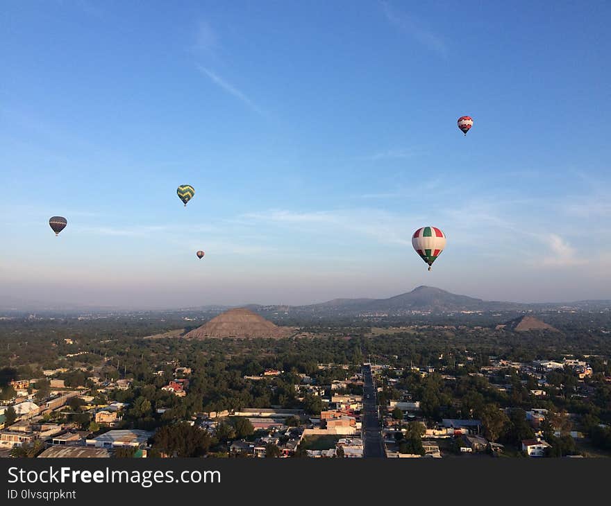 Hot Air Ballooning, Hot Air Balloon, Sky, Daytime